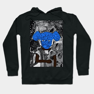 Explore NFT Character - FemaleMask Mystery Night with Doodle Eyes on TeePublic Hoodie